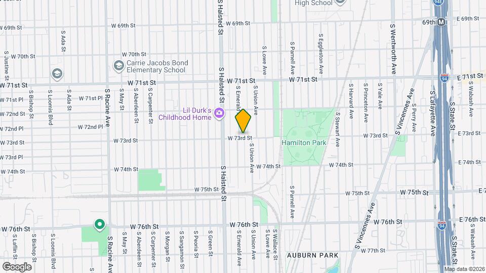 7257 S Emerald Ave, Unit 2 Mapa y Detalles de la Ubicación