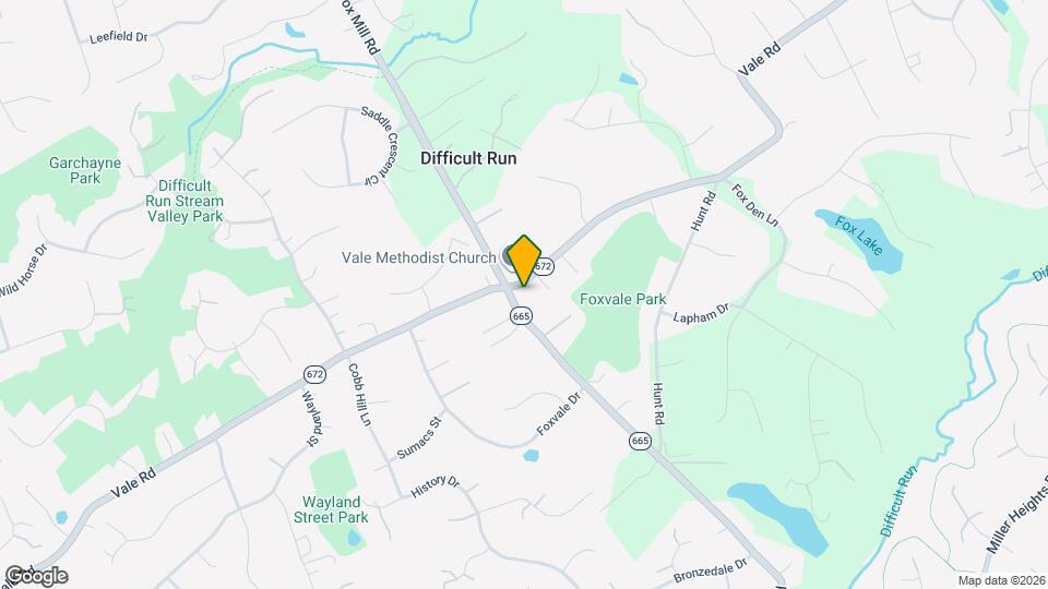 11611 Vale Rd Map and Location Details