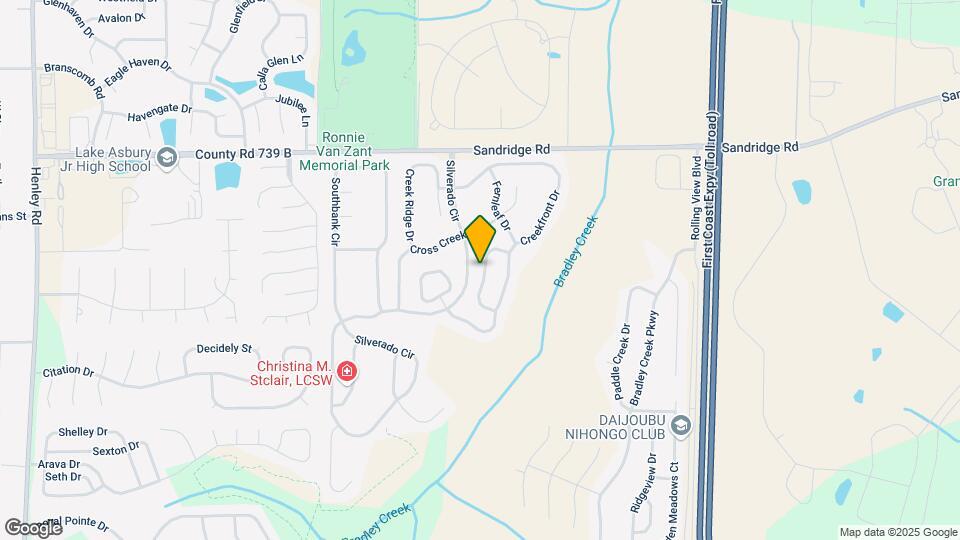 1828 Creekview Dr Map and Location Details