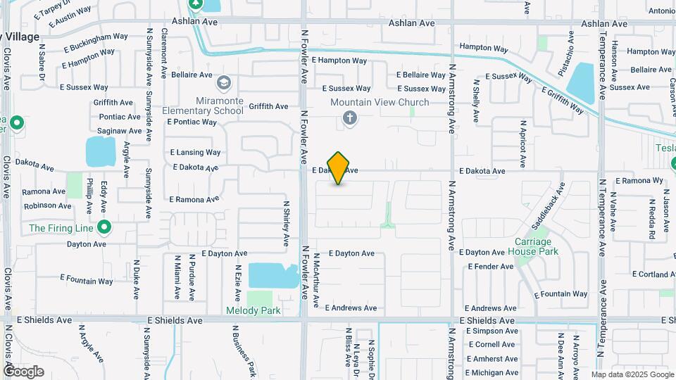 6102 E Giavanna Ave Map and Location Details