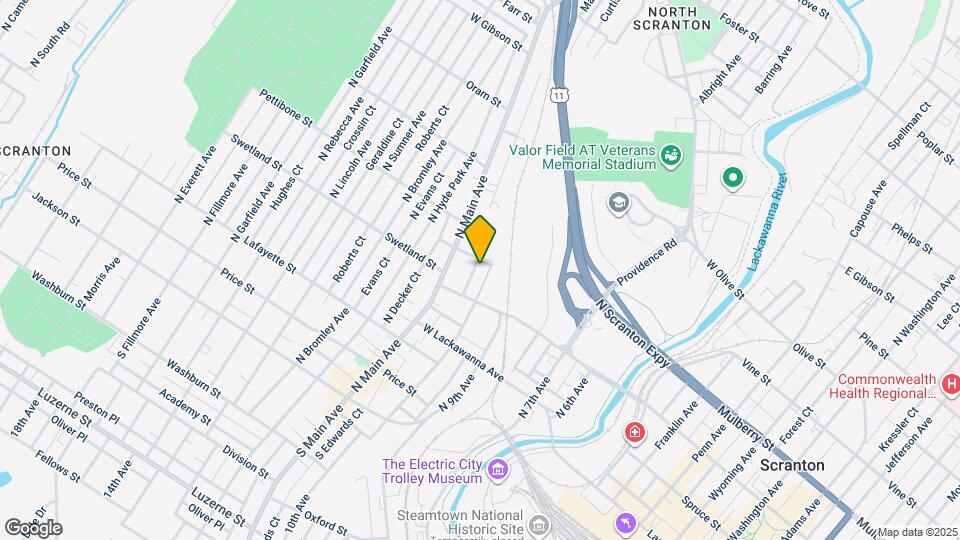 527 St Frances Cabrini Ave Map and Location Details