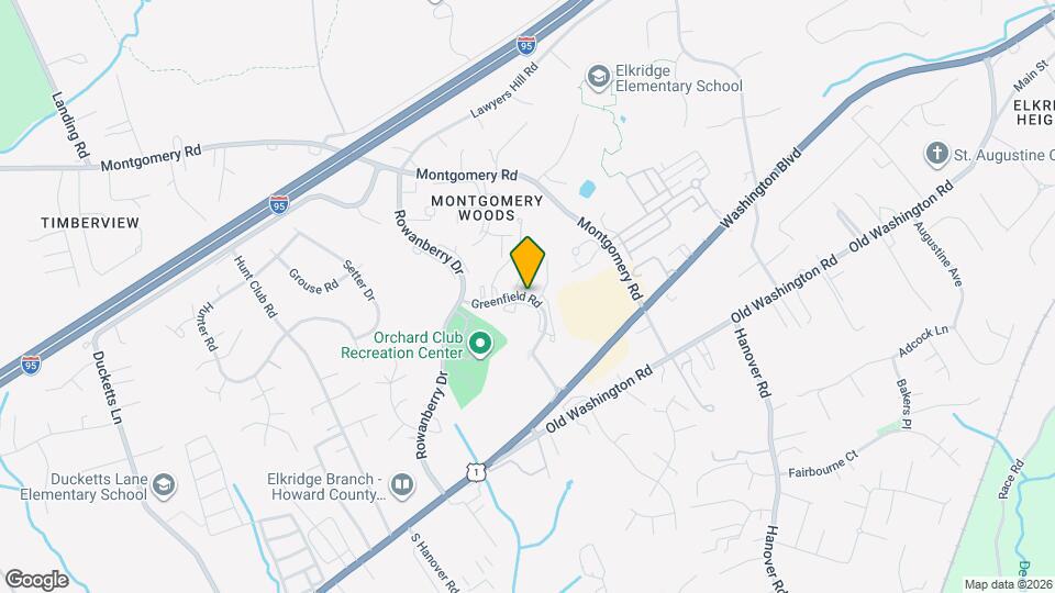 6410 Greenfield Rd Map and Location Details