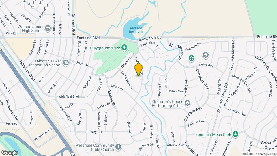 304 Cielo Vista St Map and Location Details