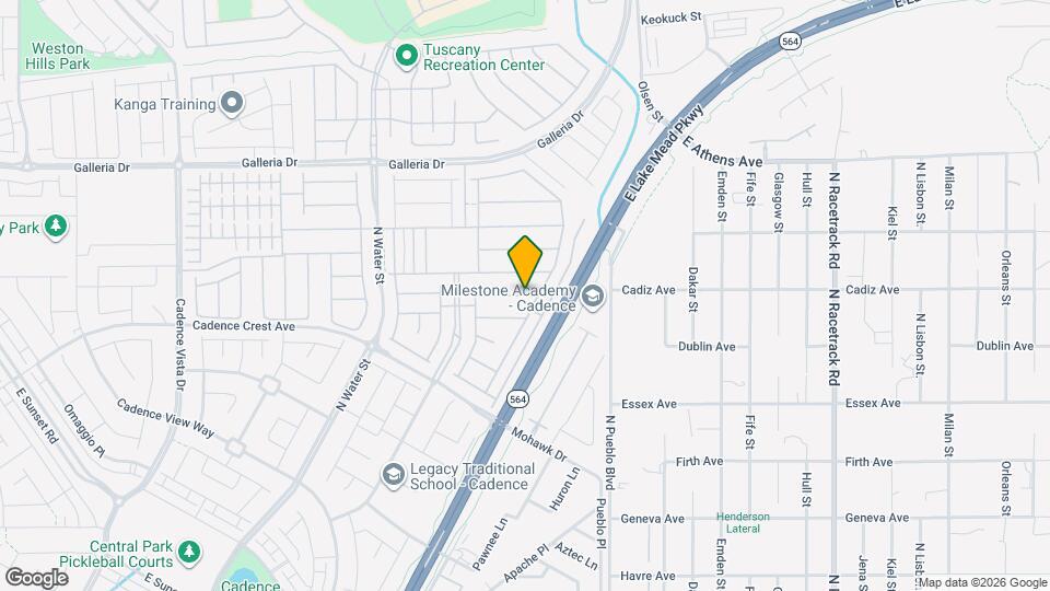 563 Mountain Robin Ave Mapa y Detalles de la Ubicación