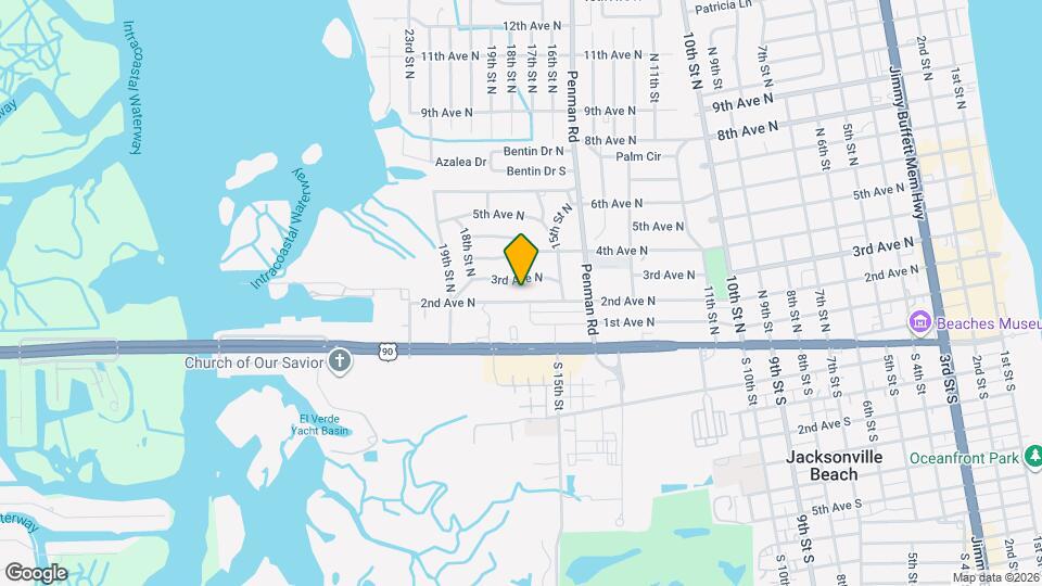 1619 2nd Ave N Map and Location Details