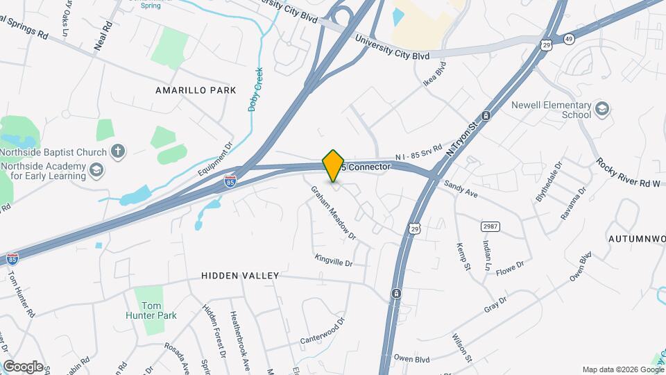 405 Orchard Trace Ln Map and Location Details