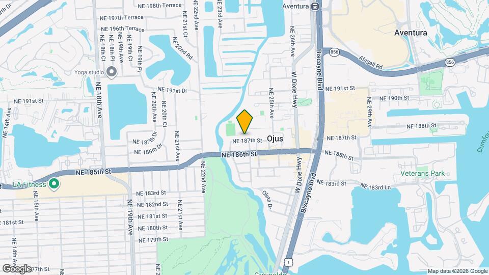 2385 NE 187th St, Unit S2 Mapa y Detalles de la Ubicación
