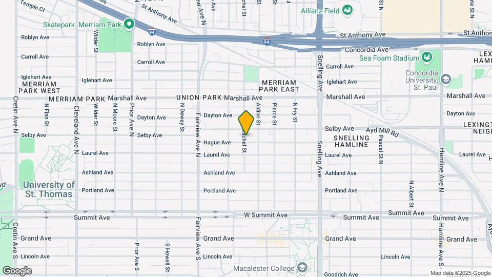 1725 Hague Ave Mapa y Detalles de la Ubicación