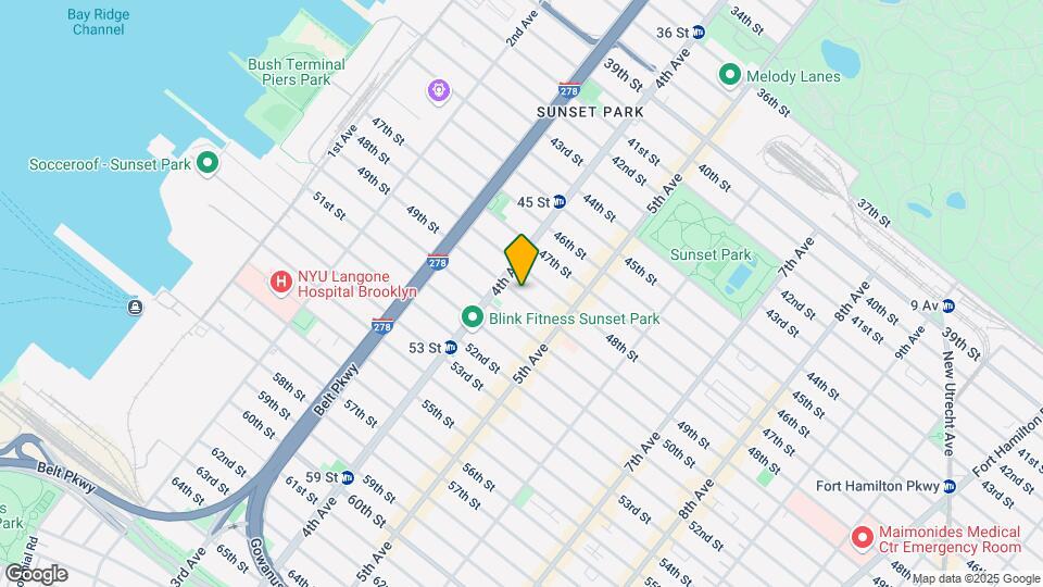 423 49th St Map and Location Details