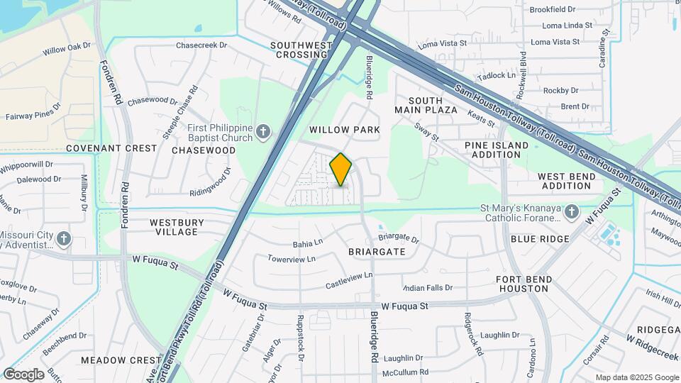 6853 Chasewood Dr Map and Location Details