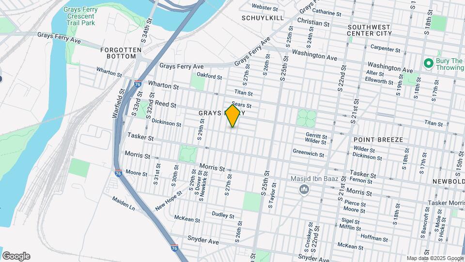 1451 S Etting St Map and Location Details