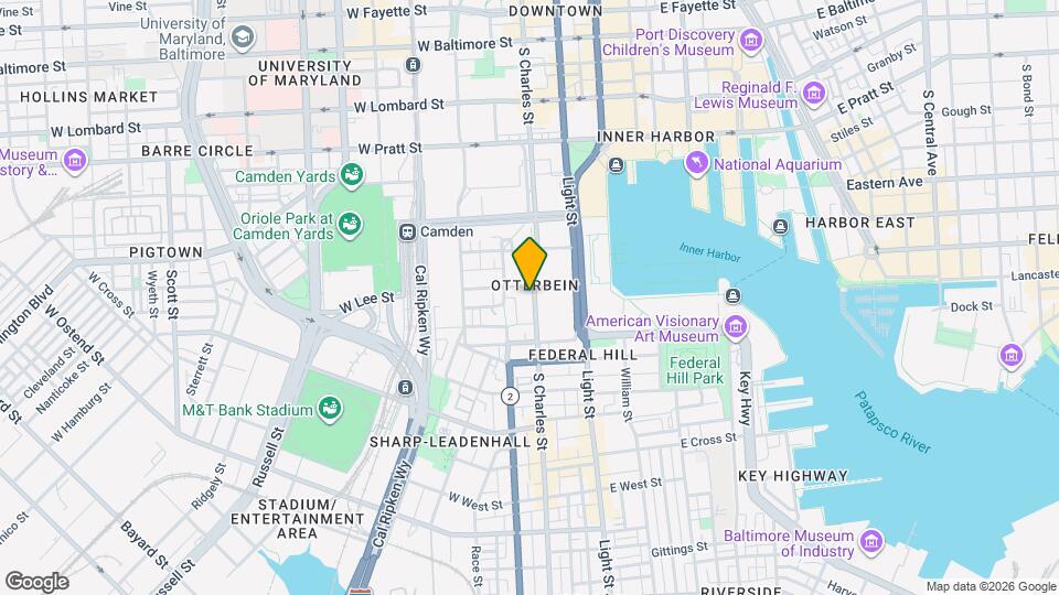 638 S Charles St Map and Location Details