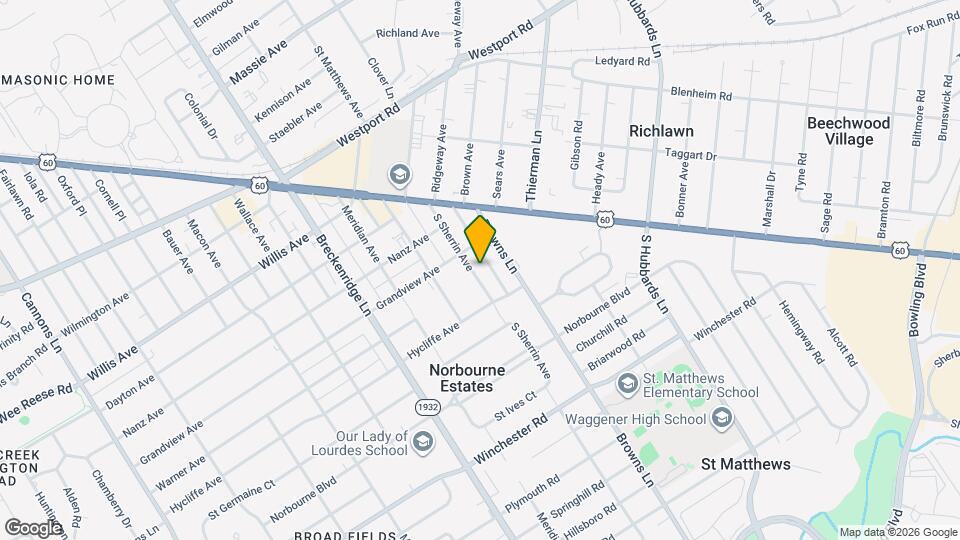 211 S Sherrin Ave Map and Location Details
