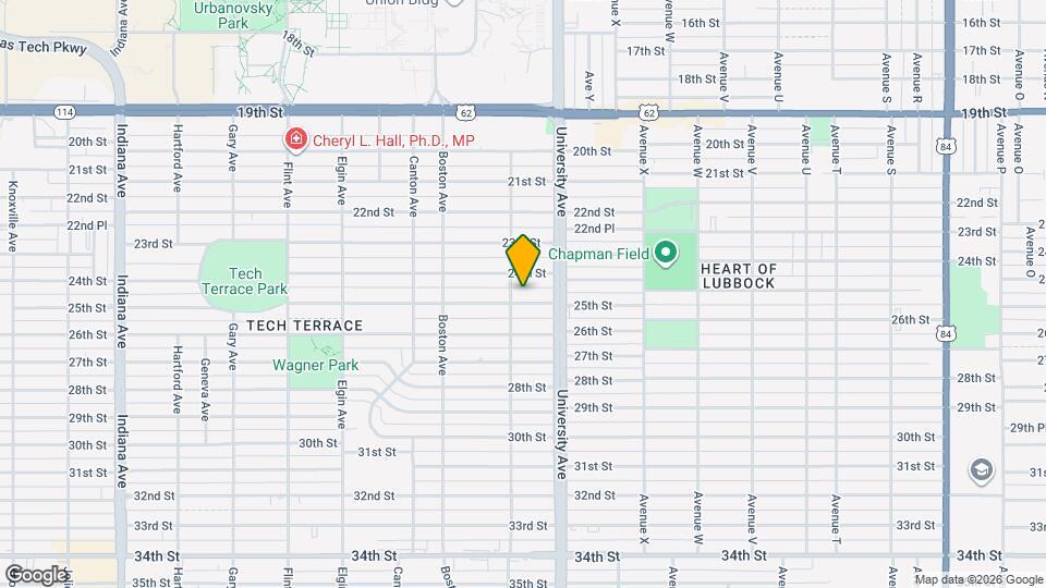 2518 25th St Map and Location Details