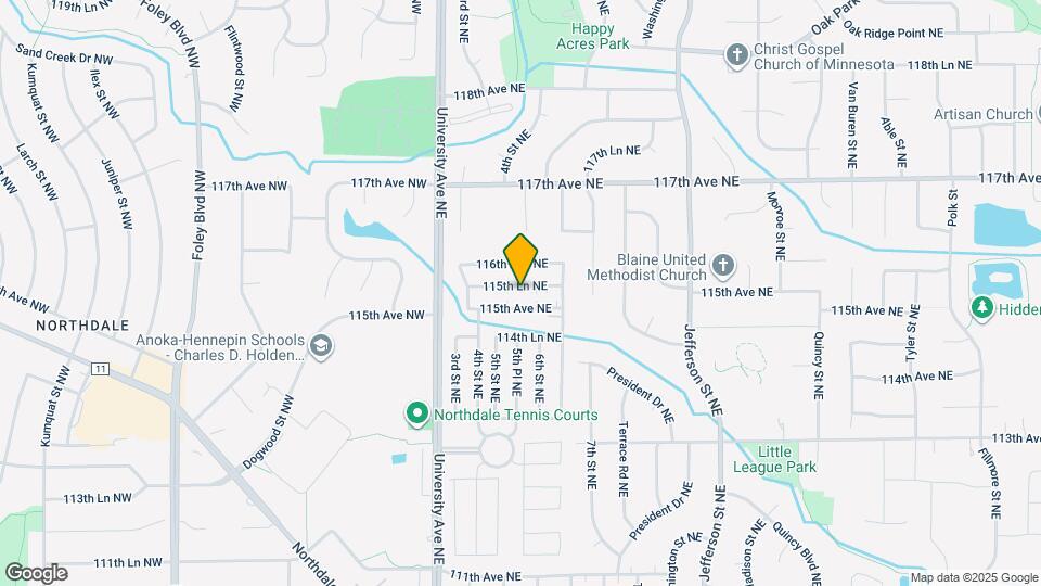62 115th Ln NE Map and Location Details