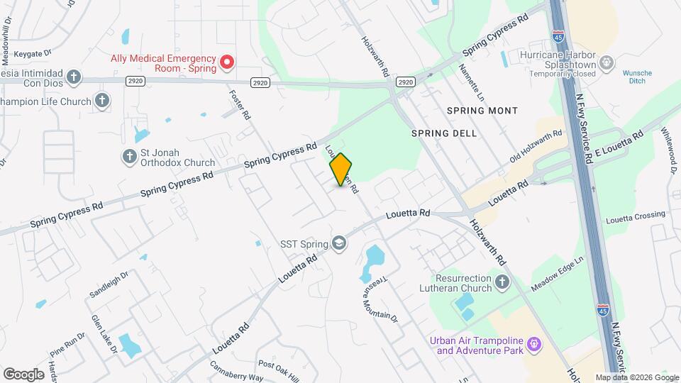 2007 Louetta Brook Ct Map and Location Details