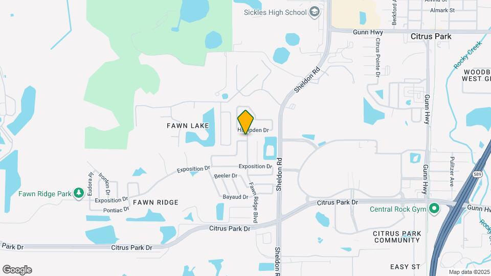 8901 Eastman Dr Map and Location Details