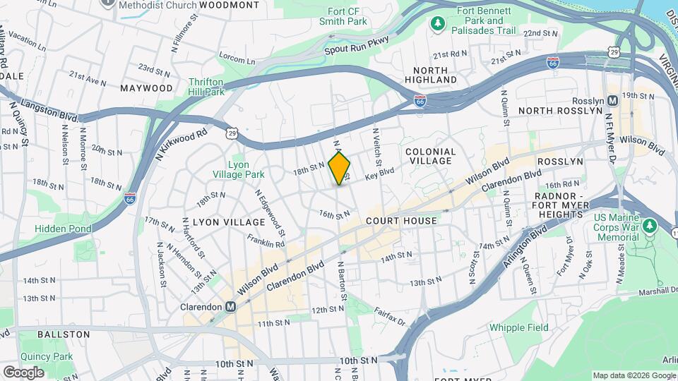 2414 Key Blvd Map and Location Details