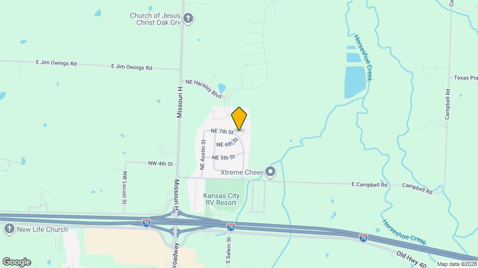 400 NE 6th St Map and Location Details