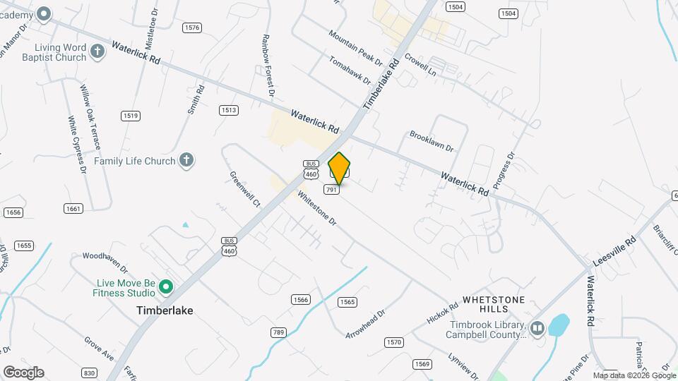 124 Homewood Dr Map and Location Details