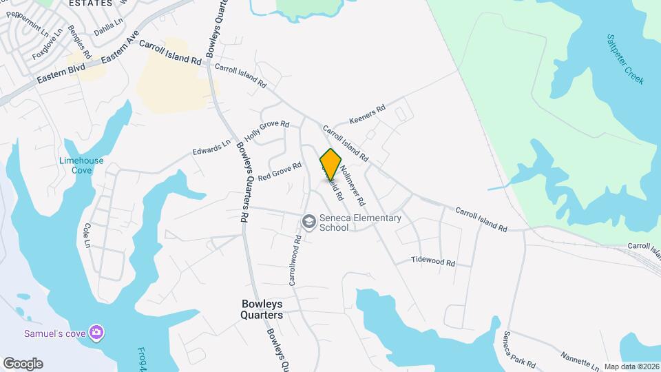 504 Crisfield Rd Map and Location Details