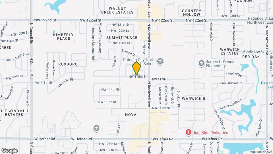 7133 NW 115th St Map and Location Details