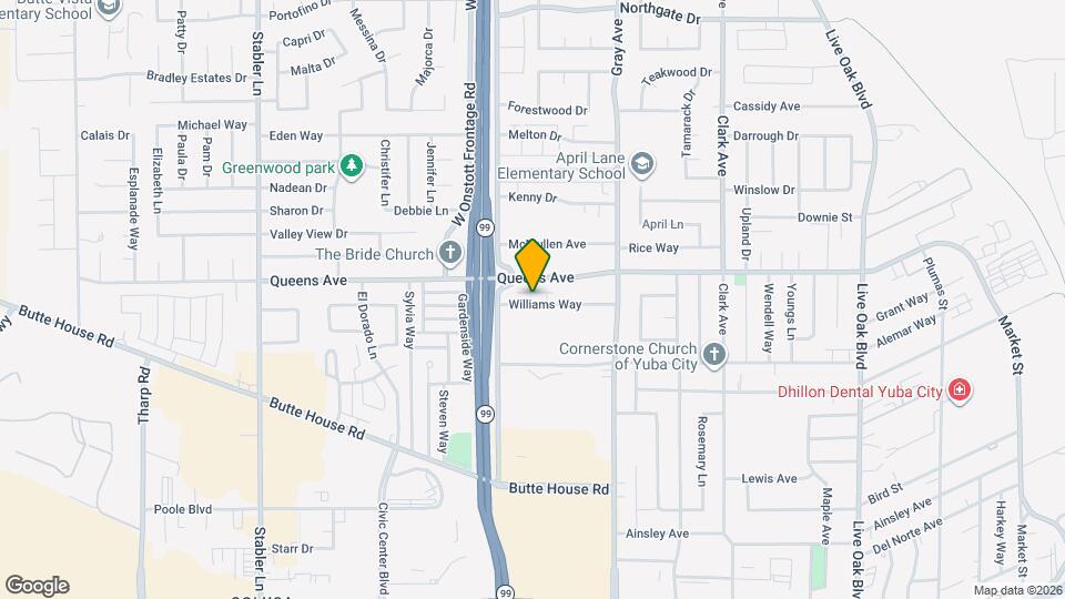 1255 Williams Way Map and Location Details