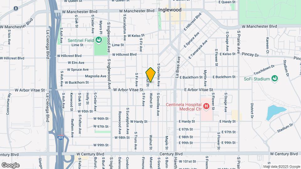 816-820 Walnut St Map and Location Details