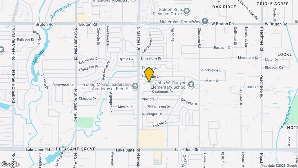 1705 Allentown Dr Map and Location Details