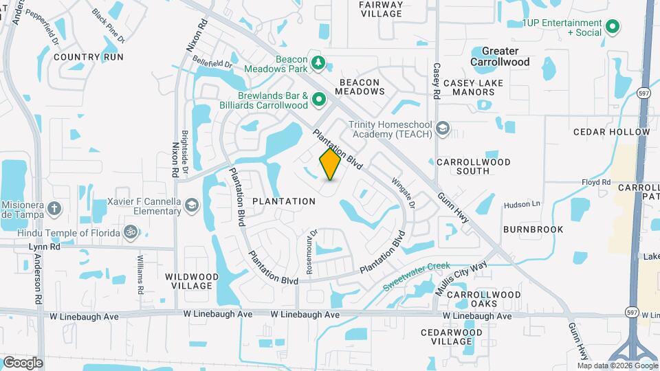 4908 Rambling Rose Pl Mapa y Detalles de la Ubicación