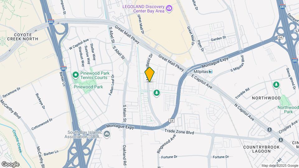 1552 McCandless Dr Map and Location Details