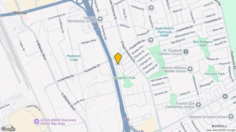 720 Dempsey Rd, Unit D Map and Location Details