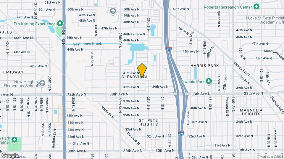 2545 40th Ave N-Unit -2545 40TH AVENUE NORTH Map and Location Details