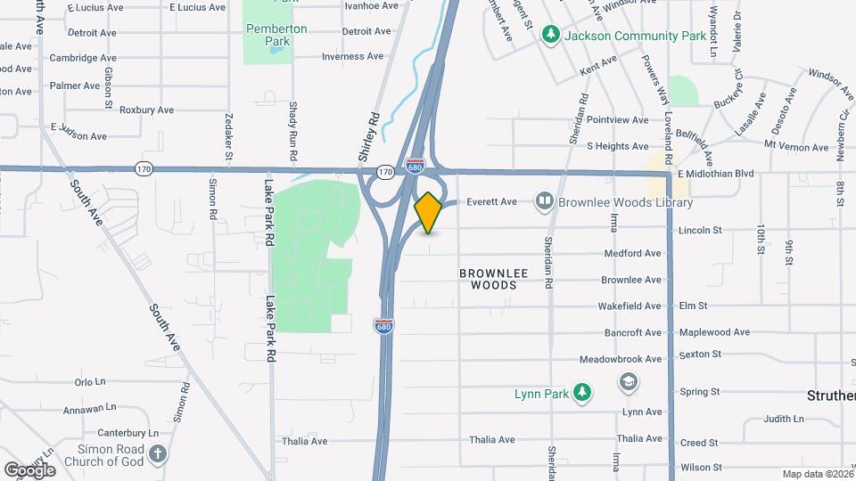 1539 Weston Ave Map and Location Details