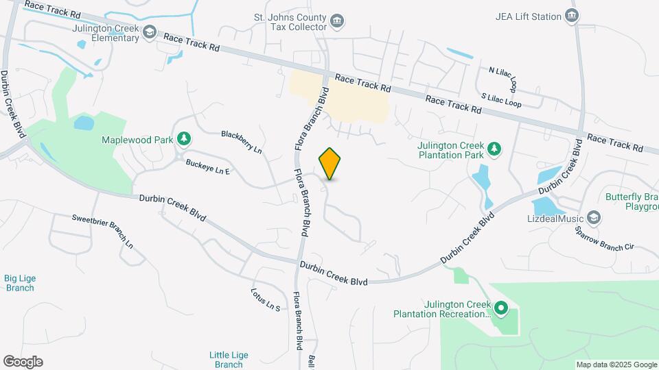 128 Hawthorn Hedge Ln Map and Location Details