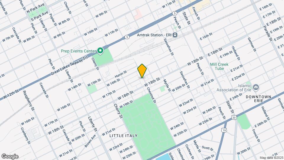 1704 Chestnut St Map and Location Details