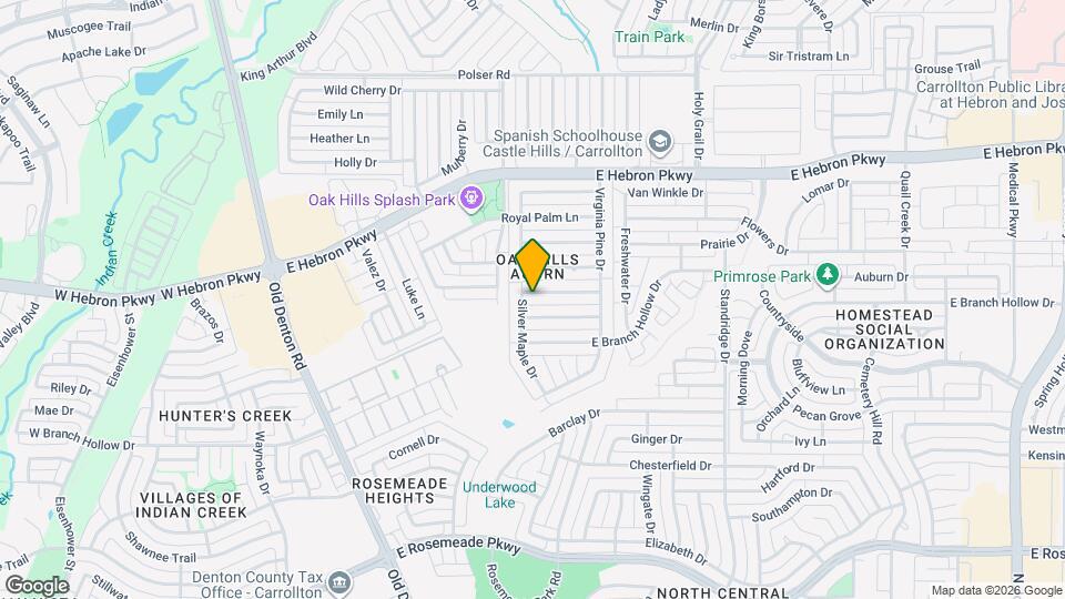 1302 Silver Maple Dr Map and Location Details