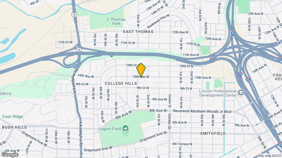 963 3rd St W Map and Location Details