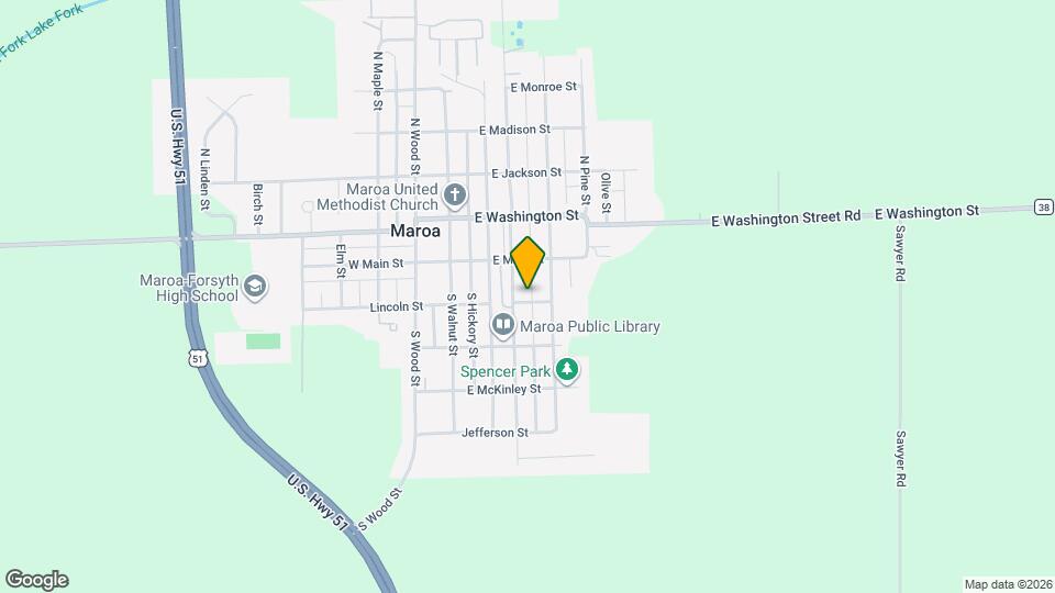 409 E Lincoln St Map and Location Details