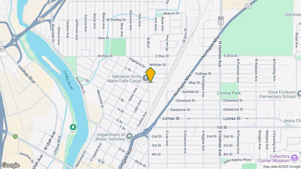 596 N Blvd-Unit -596 Map and Location Details