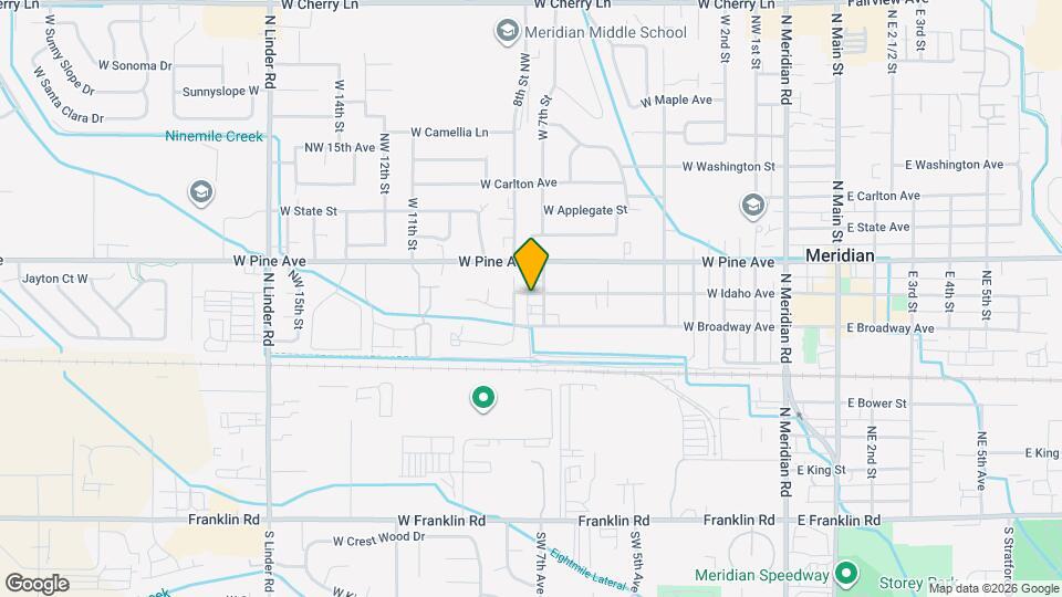 717 W Idaho Ave Map and Location Details