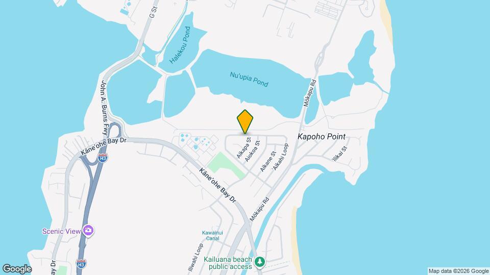 127 'Aikahi Loop Map and Location Details