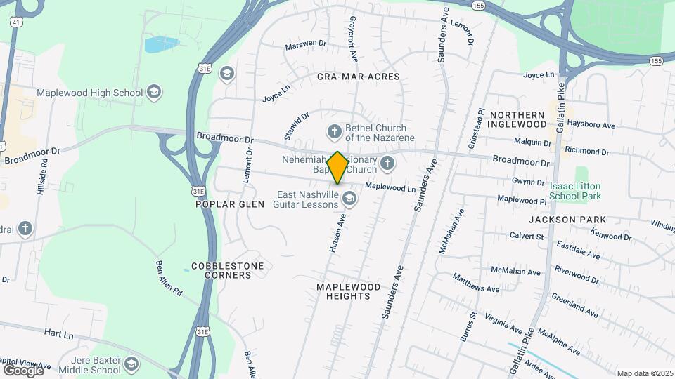 622 Maplewood Ln Mapa y Detalles de la Ubicación
