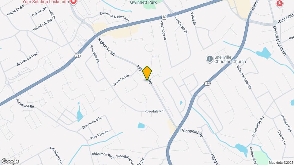 2393 Highpoint Rd Map and Location Details