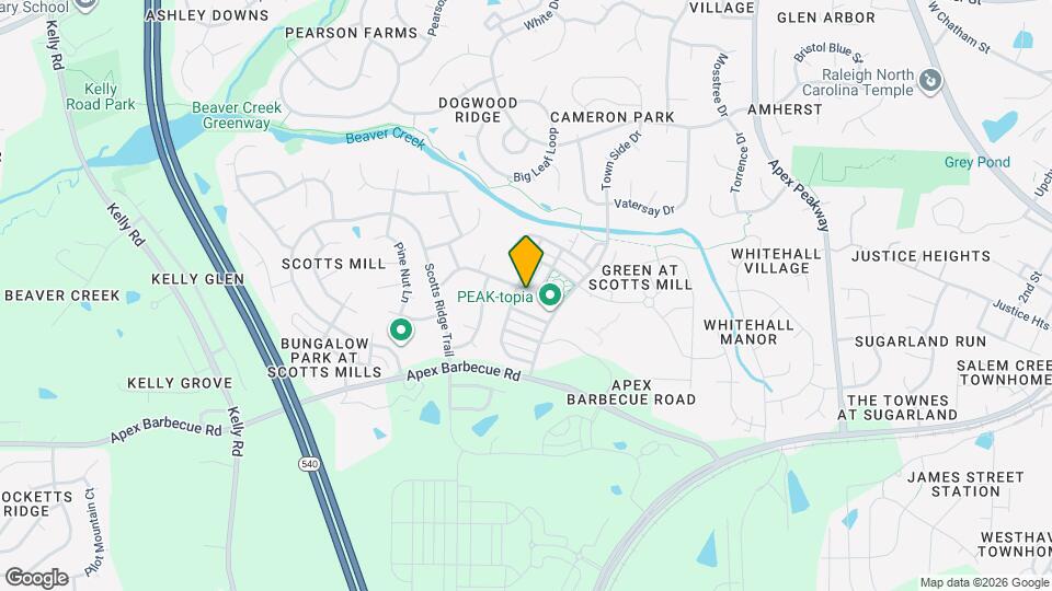 416 Oak Pine Dr Map and Location Details