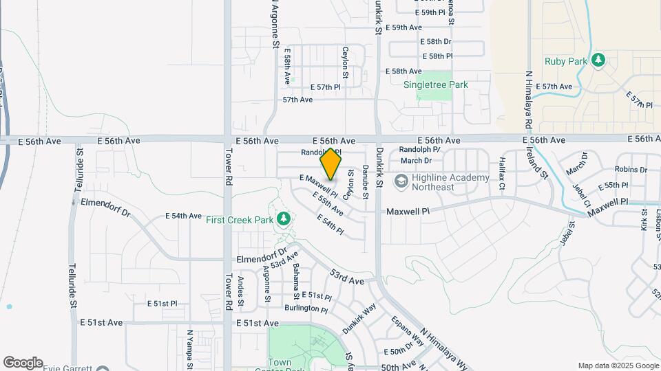 5545 Cathay Ct Map and Location Details