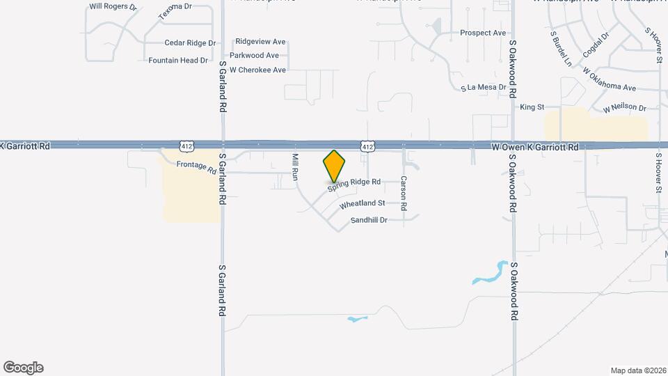 4727 Spring Ridge Rd Map and Location Details