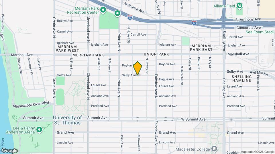 1882 Selby Ave Map and Location Details