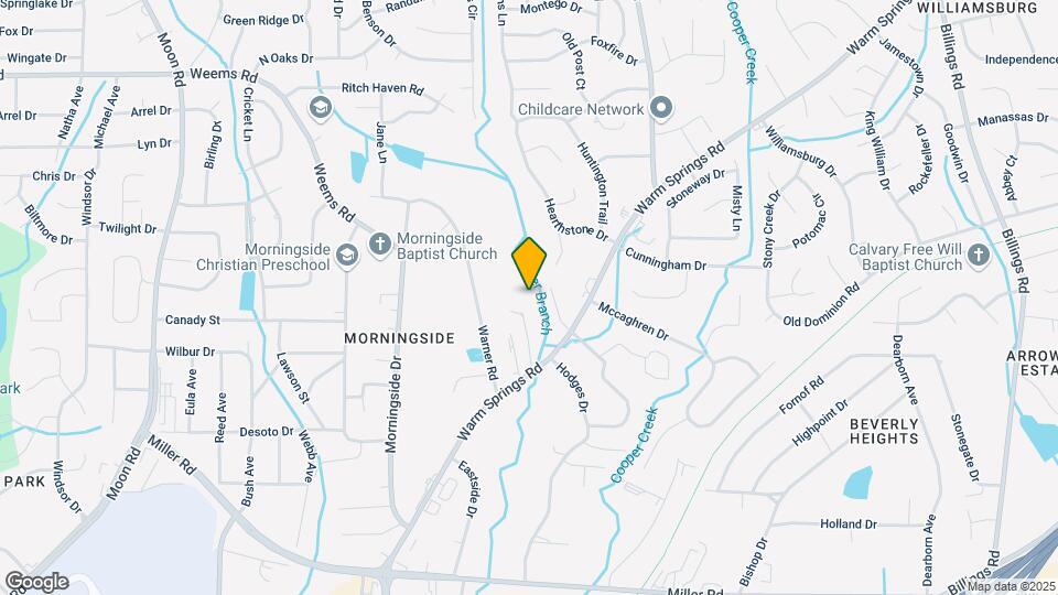 6056 Warm Springs Ct Map and Location Details