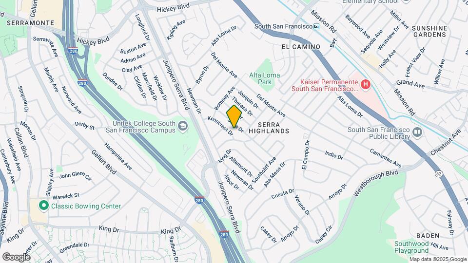 524 Keoncrest Dr Map and Location Details